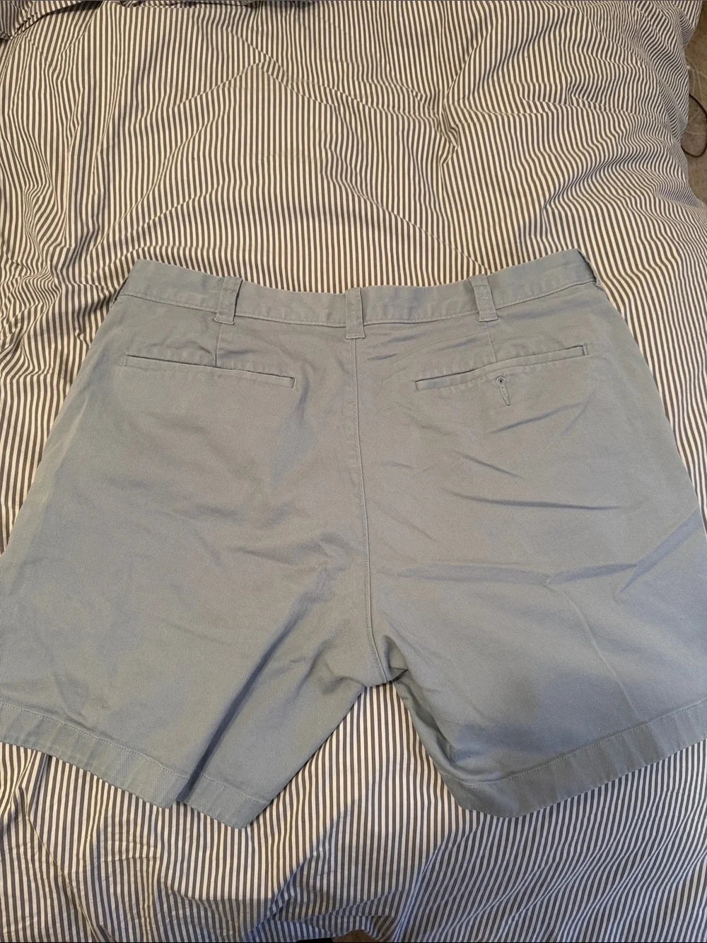 J Crew Light Blue Men’s Chino Shorts 7” Inseam 35 Waist